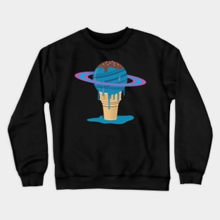 Space is Sweet- Ice Cream Cone Crewneck Sweatshirt